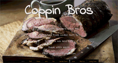 Desktop Screenshot of coppins-butchers.com
